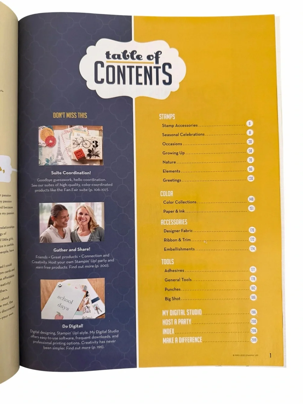 Stampin' Up! Idea Book & Catalog June 1, 2012 - May 31, 2013 Edition